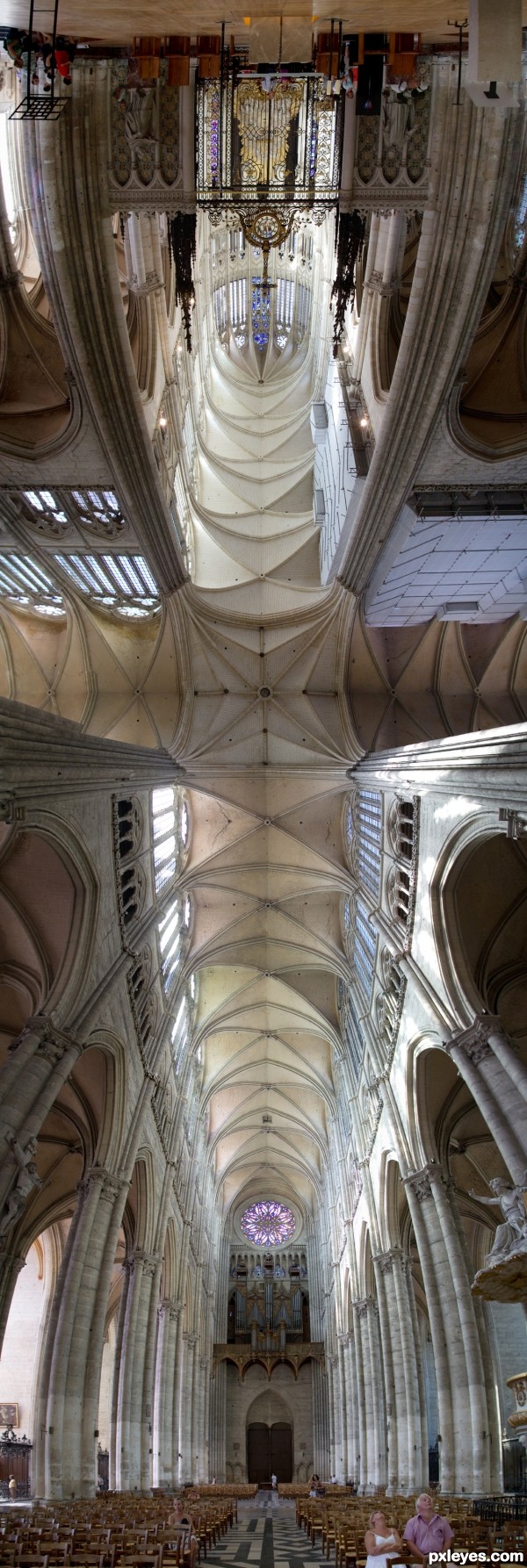 Creation of Amiens Cathedrale: Final Result