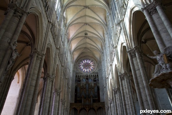 Creation of Amiens Cathedrale: Step 5