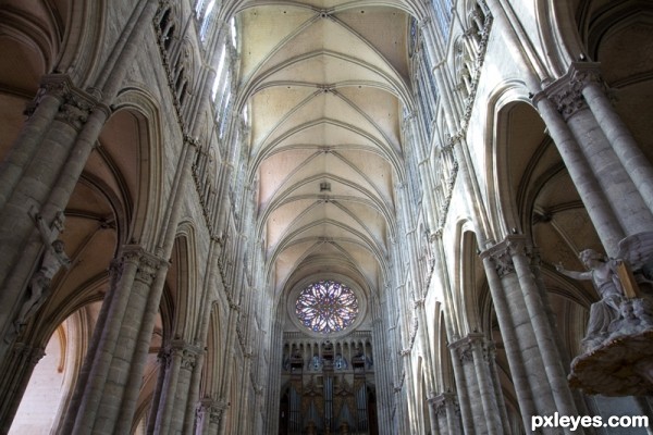 Creation of Amiens Cathedrale: Step 6