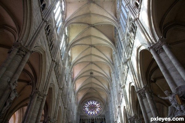 Creation of Amiens Cathedrale: Step 7
