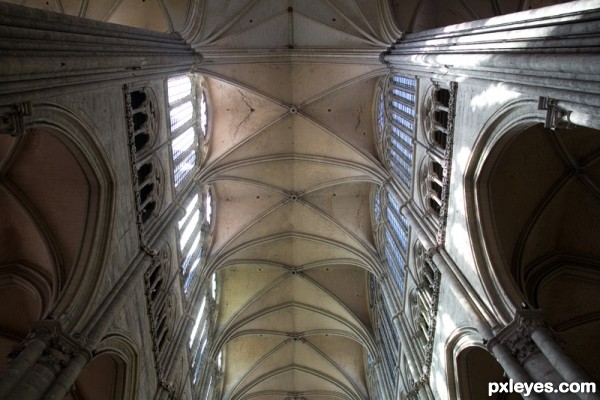 Creation of Amiens Cathedrale: Step 10