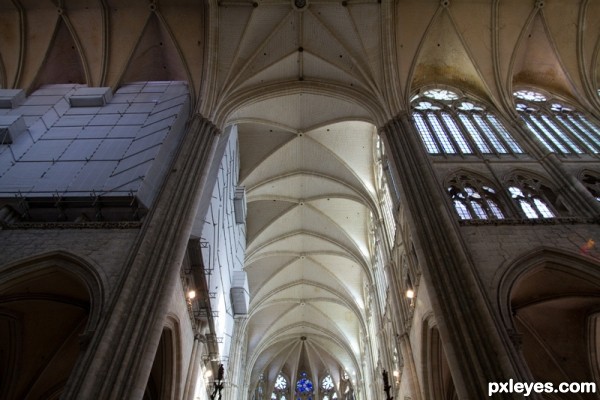 Creation of Amiens Cathedrale: Step 12