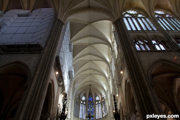Creation of Amiens Cathedrale: Step 13