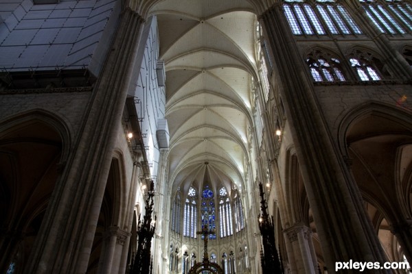 Creation of Amiens Cathedrale: Step 14