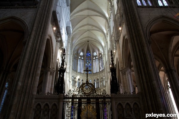 Creation of Amiens Cathedrale: Step 16