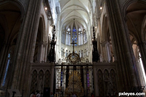 Creation of Amiens Cathedrale: Step 17