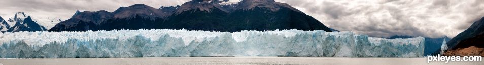 The full Perito Moreno