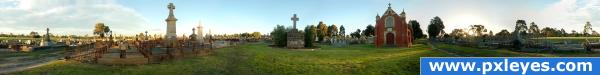 Cemetery 360 Panorama