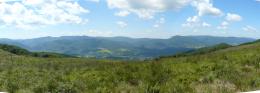 mountains in summer