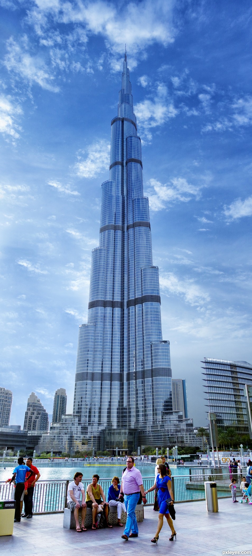 Creation of World's largest - Burj Al khalifa: Final Result