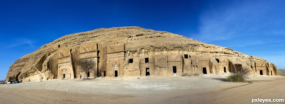 Creation of Mada'in Saleh: Final Result
