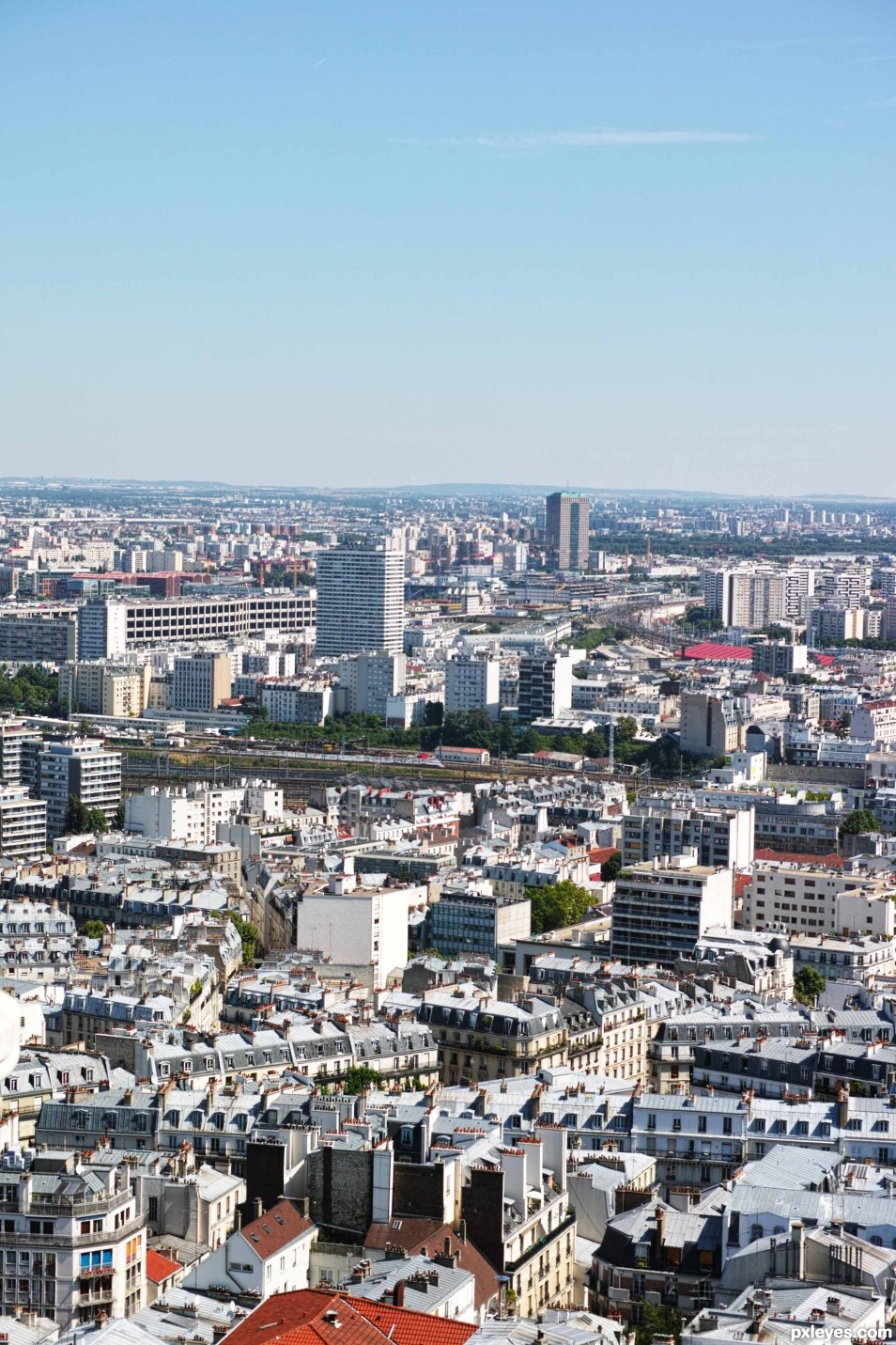 Creation of A view from the Basilique du SacrÃ©-CÅ“ur: Step 7