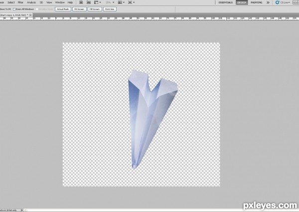 Creation of Dart Mandala: Step 1