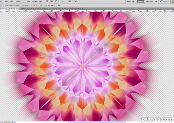 Creation of Dart Mandala: Step 10