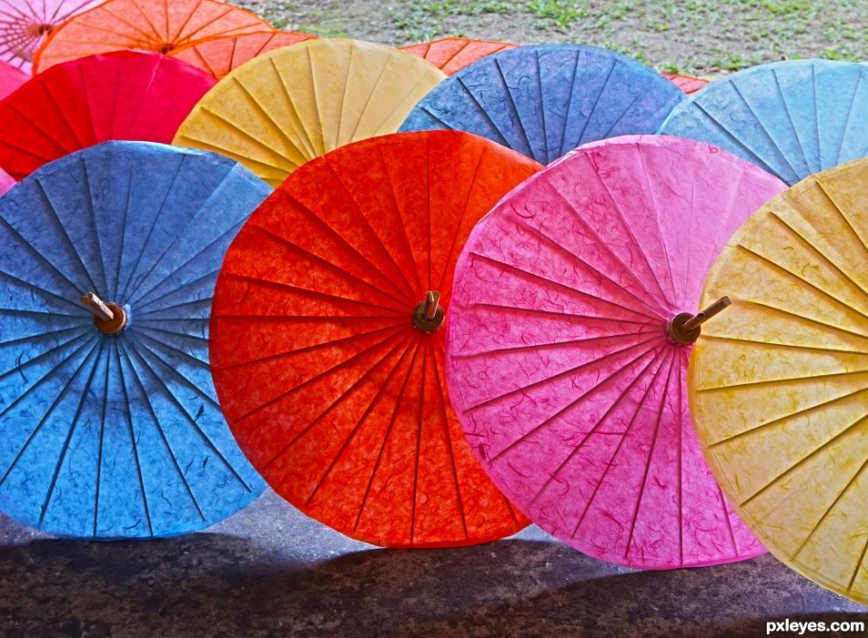 Picture Perfect Paper Parasols