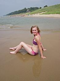 ladies on the beach 