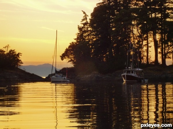 Twilight at Anchor