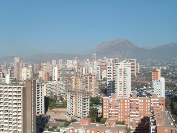 Benidorm skyline