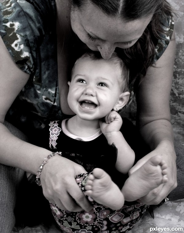 That Tickles Mommy!