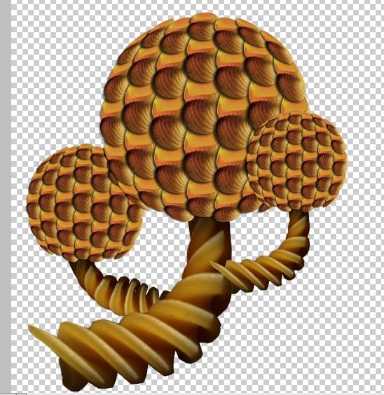 Creation of The Leaning Tree: Step 7