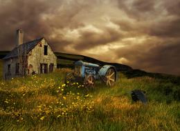 Abandoned farm