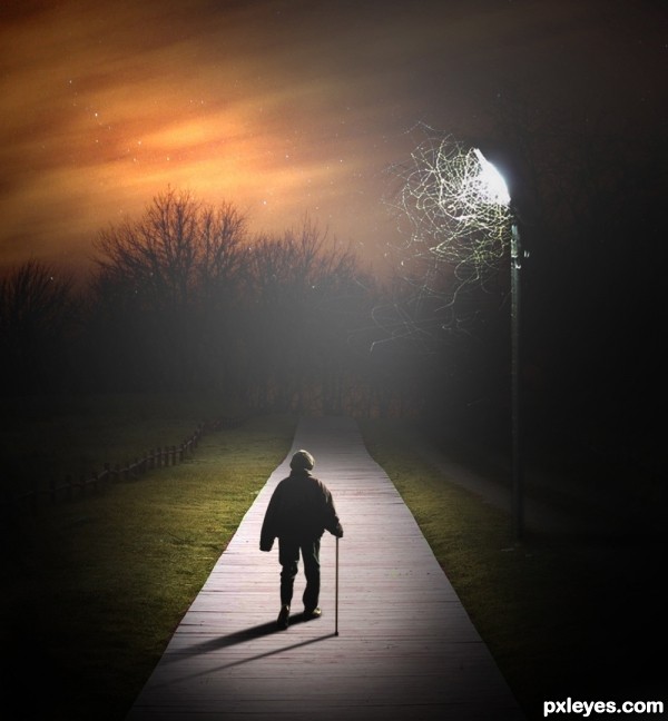 Pathway of Darkness photoshop picture