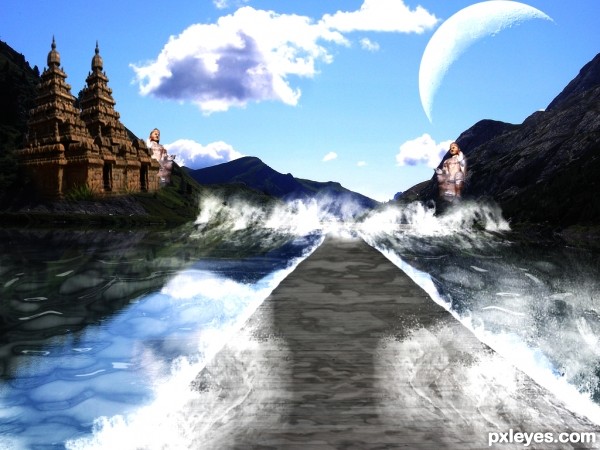 pathway to buddha land