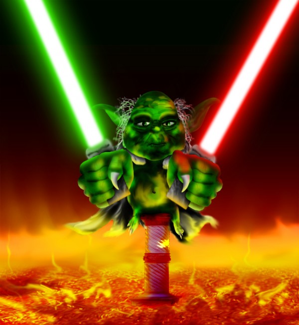 Creation of Old Yoda: Final Result