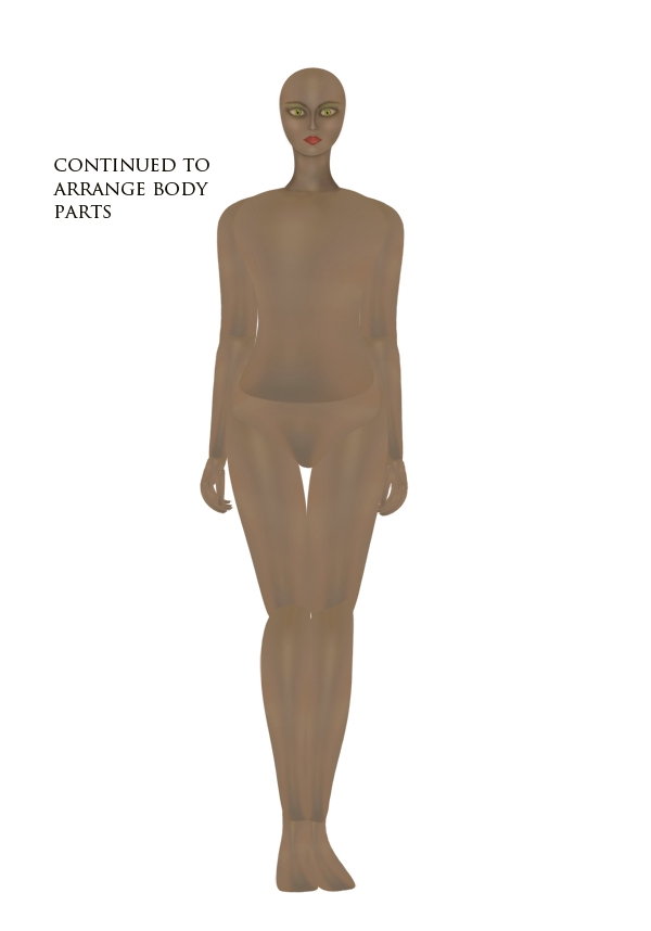 Creation of Fairy-in-waiting: Step 6