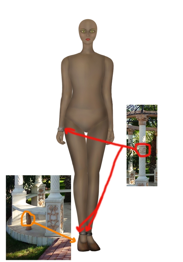 Creation of Fairy-in-waiting: Step 7
