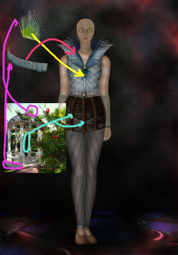 Creation of Fairy-in-waiting: Step 9