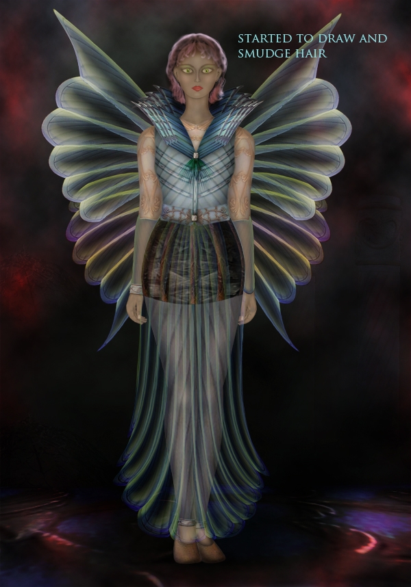 Creation of Fairy-in-waiting: Step 11