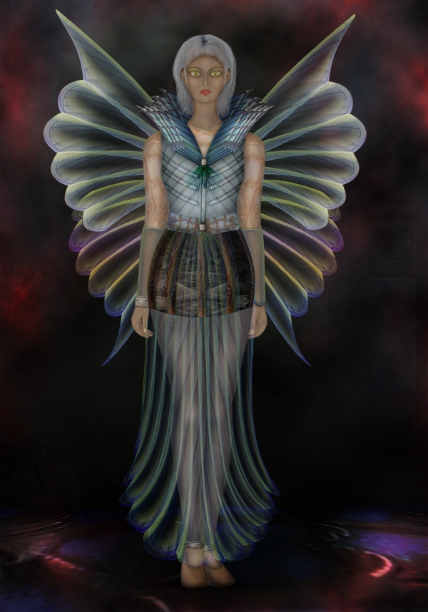 Creation of Fairy-in-waiting: Step 12