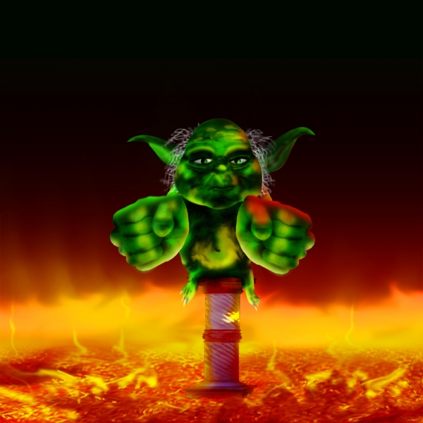 Creation of Old Yoda: Step 8