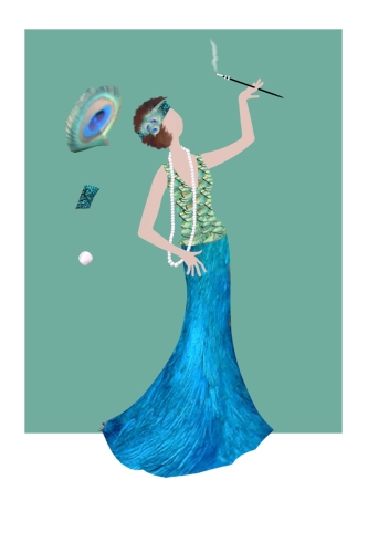 Creation of Deco Girl: Step 4
