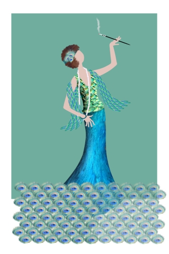 Creation of Deco Girl: Step 5