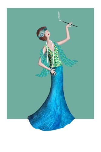 Creation of Deco Girl: Step 7