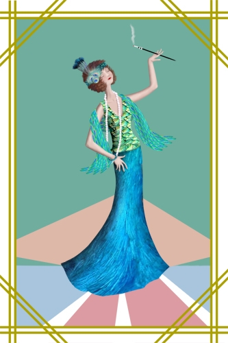 Creation of Deco Girl: Step 8