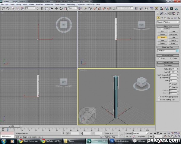 Creation of Cup of Art: Step 1
