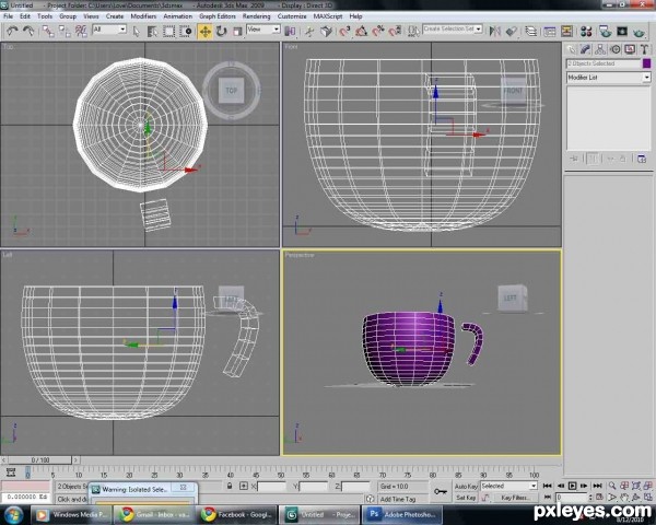 Creation of Cup of Art: Step 6