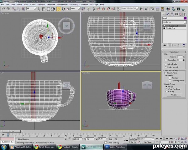 Creation of Cup of Art: Step 7