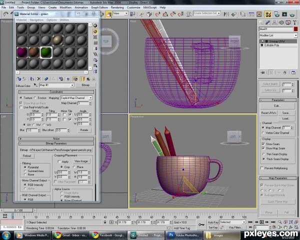 Creation of Cup of Art: Step 9