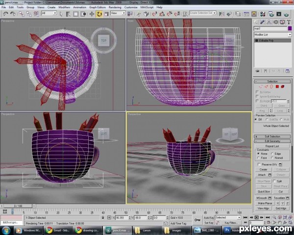 Creation of Cup of Art: Step 10