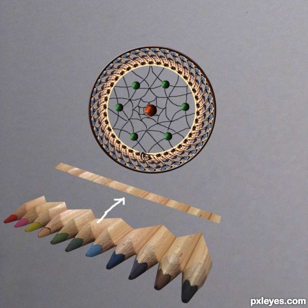 Creation of Dreamcatcher: Step 10