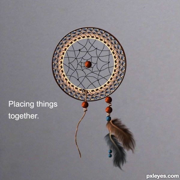 Creation of Dreamcatcher: Step 14