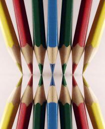 reflected colour