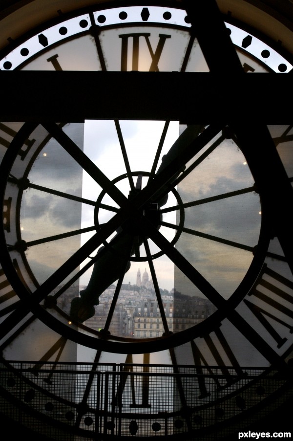Clock in Paris