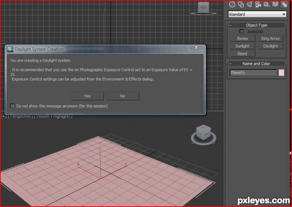 Creation of New Horizon: Step 3