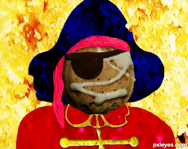 Creation of cookies Pirate: Final Result