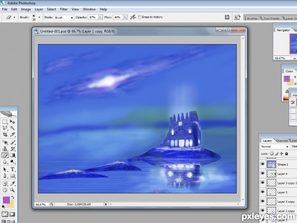 Creation of Dream World: Step 3